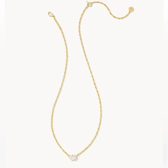 NWT- Kendra Scott Gold Cailin Necklace - Picture 5 of 5